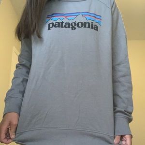 Youth size gray pullover